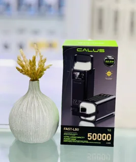 پاوربانک CALUS FAST-L50 ظرفیت 50000 میلی‌آمپر ساعت | شارژ سریع 22.5 وات